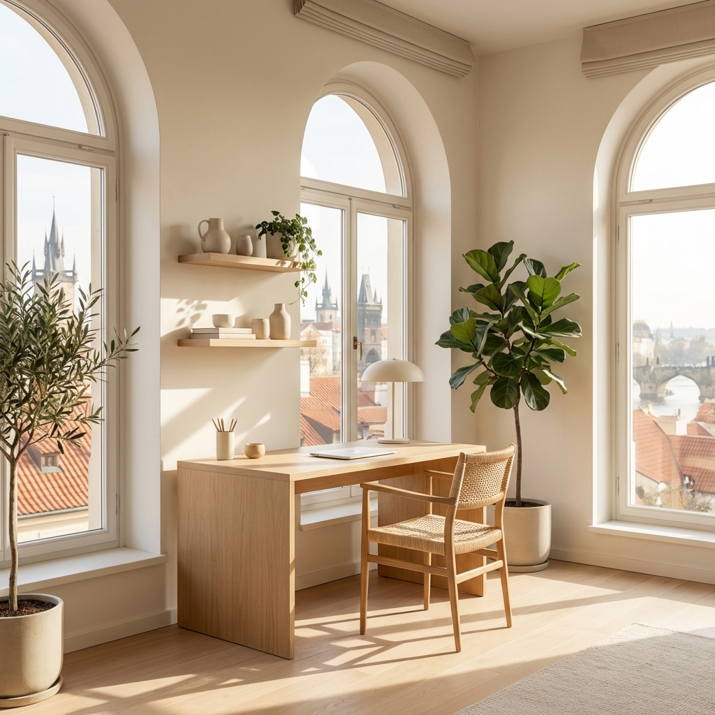 Minimalist Prague Space